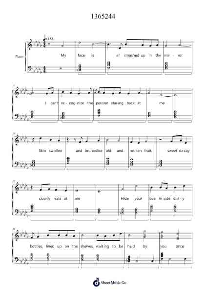 1365244 Sheet Music by Kaykeith Alickre-Arr.Chadving