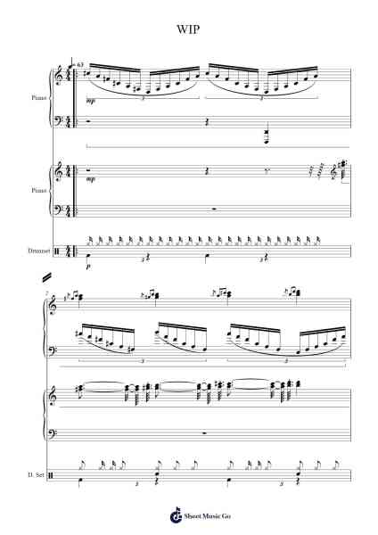 WIP Sheet Music by Teo0-Arr.Trund Milsoll
