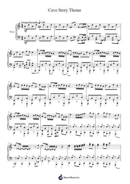 Cave Story Theme Sheet Music by Daisuke Amaya-Arr.Zarol Hayleste