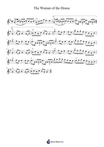The Woman of the House Sheet Music by Unknown author-Arr.Chrismay Penniah