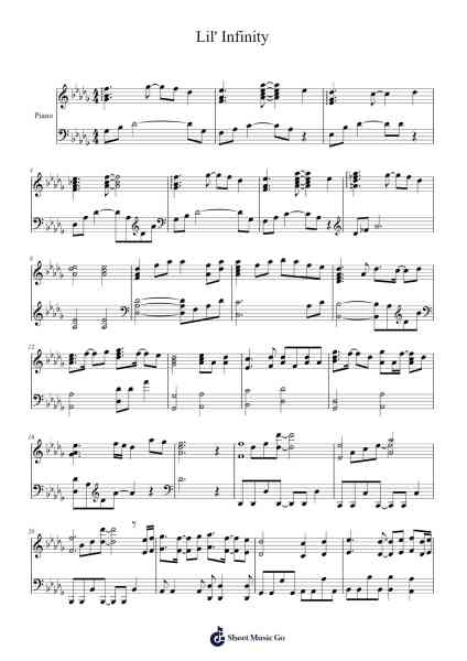 Lil' Infinity Sheet Music by O'Caliet-Arr.Hulstone Lilsper