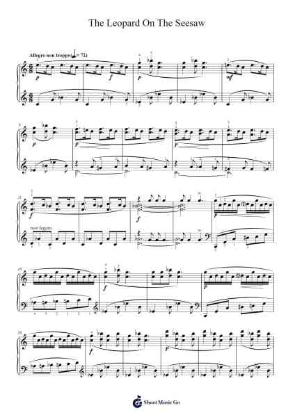 The Leopard On The Seesaw Sheet Music by Aram Khachaturian-Arr.Dukegan Leighfaithe