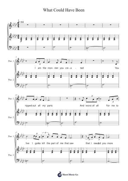 What Could Have Been Sheet Music by Sting-Arr.Blyxine Cojane