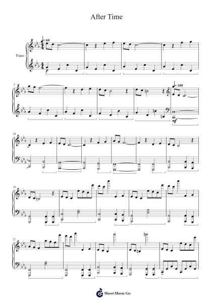After Time Sheet Music by undefined-Arr.Pehall