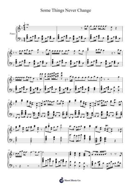 Some Things Never Change Sheet Music by Kristen Anderson-Lopez-Arr.Clepert