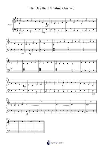 The Day that Christmas Arrived Sheet Music by Crichton Meadows-Arr.Vindiah Jeanvis