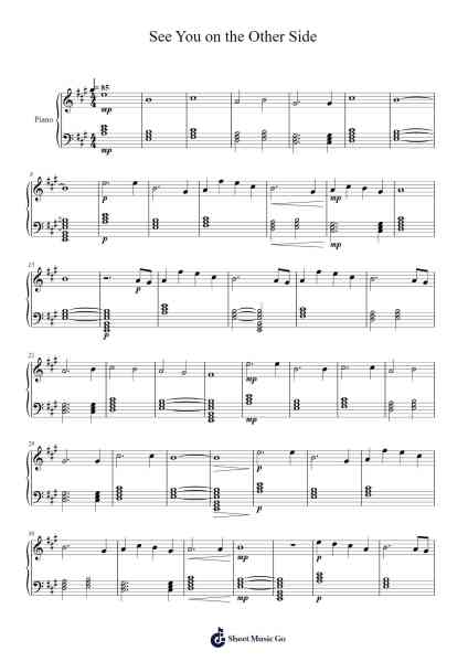 See You on the Other Side Sheet Music by NoobPlaysYT-Arr.Annnat Keclair