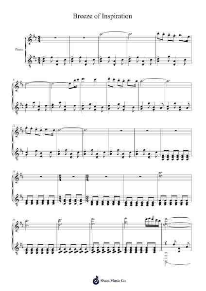 Breeze of Inspiration Sheet Music by Nathan Stys-Arr.Puhill Wesreen