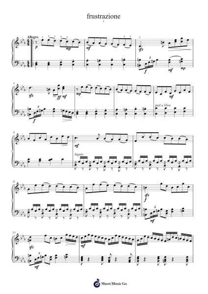Piano Sonata No.1 in C Minor Sheet Music by Waldo Tollaf-Arr.Puldair
