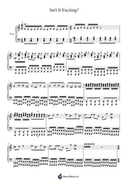 Isn't It Exciting? Sheet Music by Joanna Wang-Arr.Nellriam Cantave
