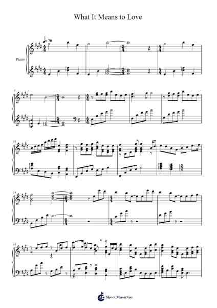 What It Means to Love Sheet Music by Evan Call-Arr.Yalegus