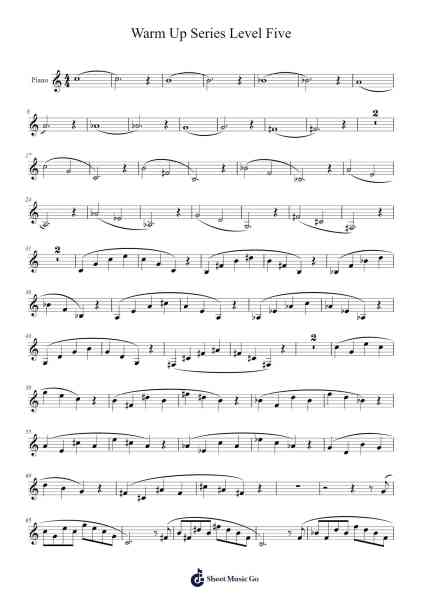 Warm Up Series Level Five Sheet Music by kylejraftery-Arr.Windict