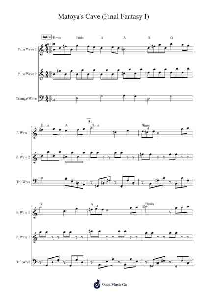 Matoya's Cave (Final Fantasy I) Sheet Music by Nobuo Uematsu-Arr.Betle