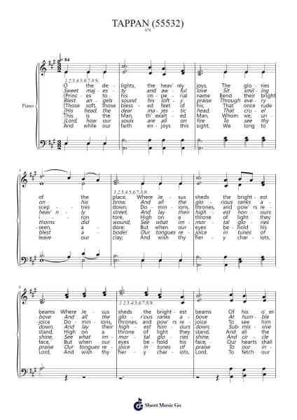 The Glory of Christ Sheet Music by George Kingsley-Arr.Vicline Byzer