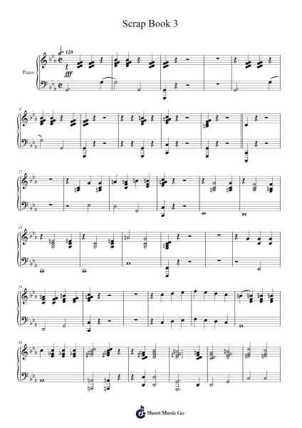 Scrap Book 3 Sheet Music by undefined-Arr.Lewcar