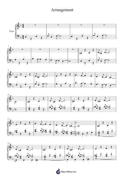 Arrangement Sheet Music by The King's Singers/Jenny Chen-Arr.Wildmore Fitchfinn