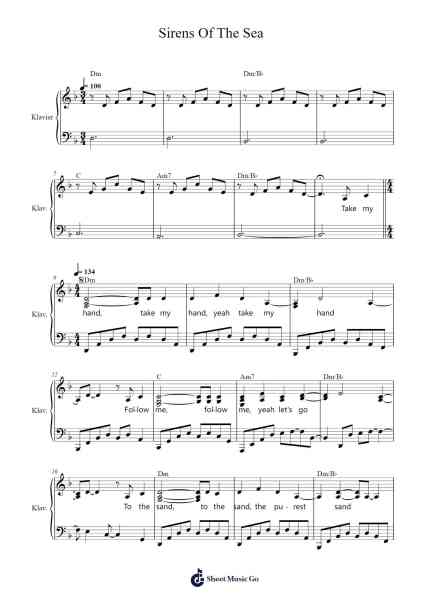 Sirens Of The Sea Sheet Music by Ocean Lab-Arr.Linjane Barcox