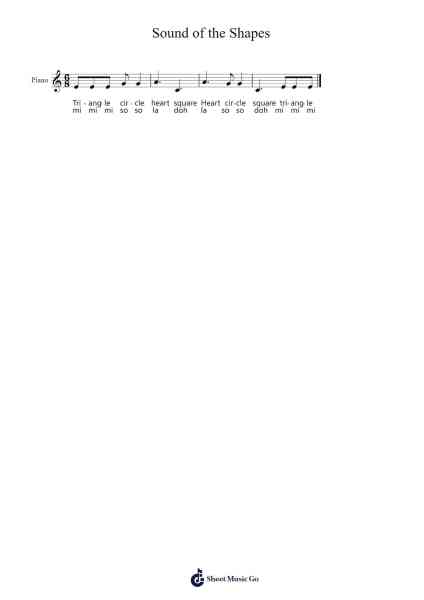 Sound of the Shapes Sheet Music by undefined-Arr.Ralphleign
