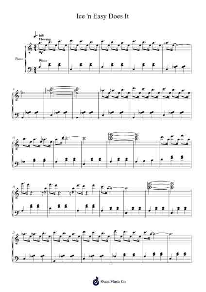 Ice 'n Easy Does It Sheet Music by Stuart Ross-Arr.Junegia Wato