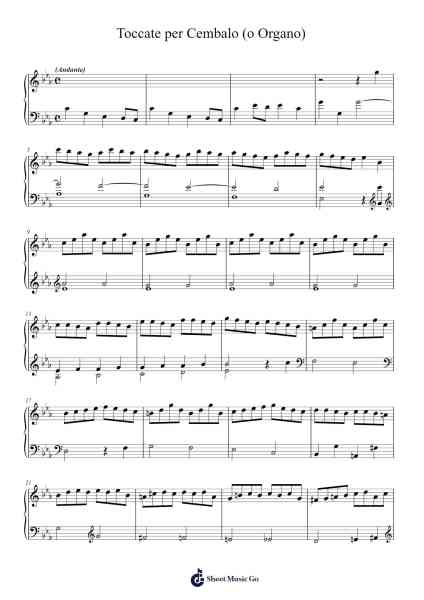 Toccate per Cembalo (o Organo) Sheet Music by Leonardo Leo-Arr.Petpenn