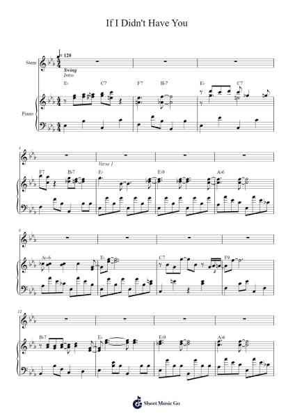 If I Didn't Have You Sheet Music by Randy Newman-Arr.Rusden