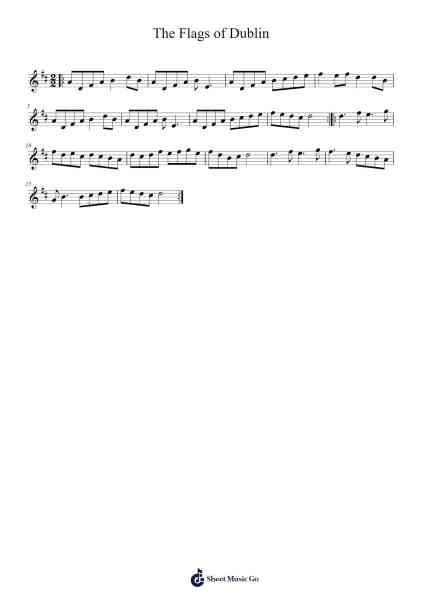 The Flags of Dublin 樂譜由 Rubatormer - 編曲 Irsharp Bartrah