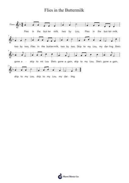 Flies in the Buttermilk Sheet Music by undefined-Arr.Chadner