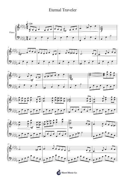 Eternal Traveler Sheet Music by Masao Aichi-Arr.Peay