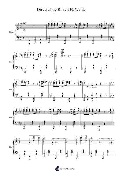 Directed by Robert B. Weide Sheet Music by Luciano Michelini-Arr.Zoetricia Smedsibyl