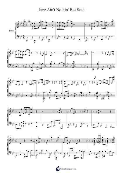 Jazz Ain't Nothin' But Soul Sheet Music by -Arr.Invy
