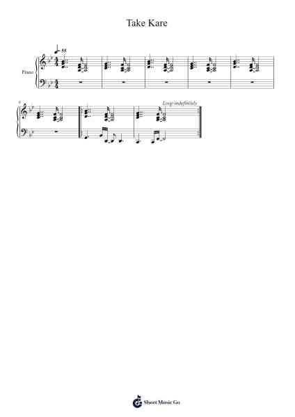 Take Kare Sheet Music by YNW Melly-Arr.Mollpag