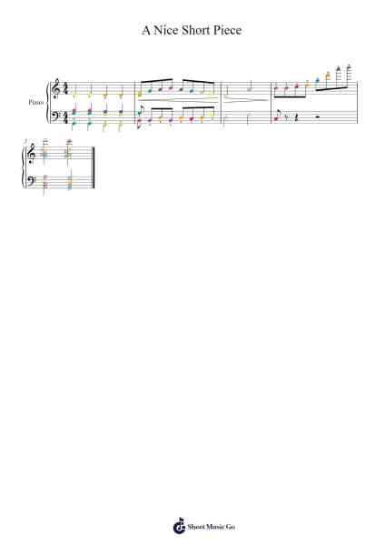 A Nice Short Piece Sheet Music by darshpth-Arr.Egbeau