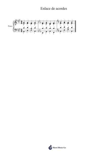 Enlace de acordes Sheet Music by Abraham Arana/Ares-Arr.Swinvans Mikereed