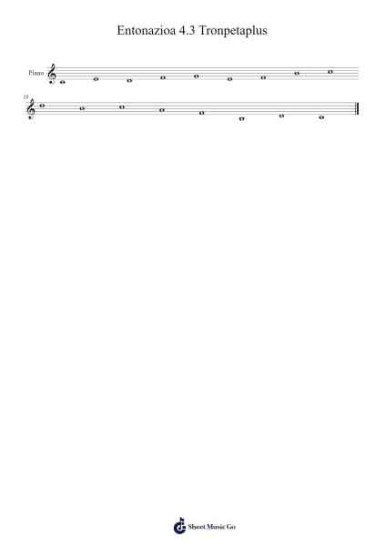 4.3 Entonazioa Sheet Music by EHME argitalpen proiektua-Arr.Hudthur Simpglas