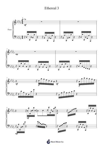 Ethereal 3 Sheet Music by Jorriel Toursnoah-Arr.Stoweberg