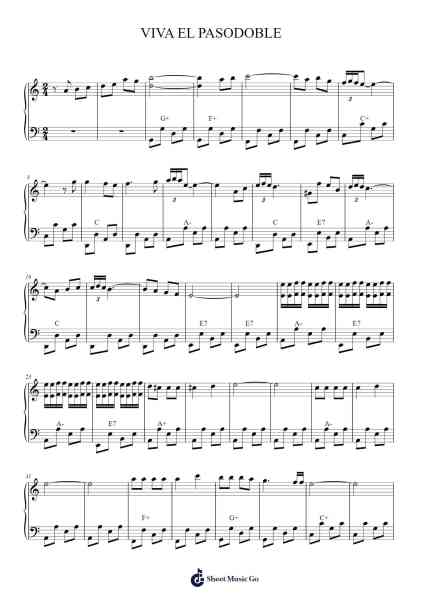 VIVA EL PASODOBLE Sheet Music by Raphael/Manuel Alejandro-Arr.Otnold