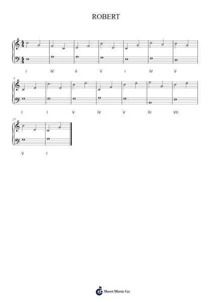 Practica 5 Sheet Music by Robert Schumann-Arr.Yvettenat Iveshall