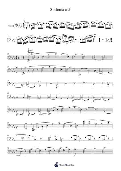 Symphony No. 5 in C Minor, Op. 67 Sheet Music by Ludwig van Beethoven-Arr.Hillian