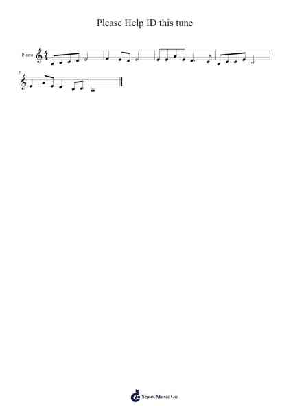 Please Help ID this tune Sheet Music by undefined-Arr.Everbloor Frankrl