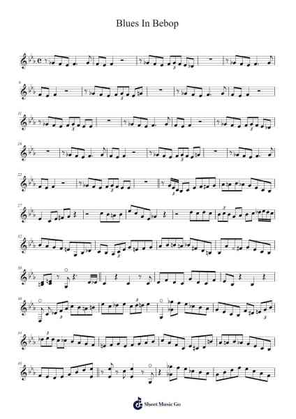 Blues In Bebop Sheet Music by Pasquale Grasso-Arr.Copraine