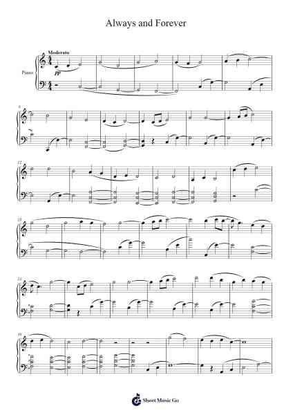 Always and Forever Sheet Music by Yuki Hayashi-Arr.Dunbeck