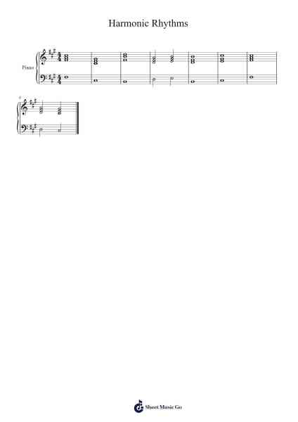 Harmonic Rhythms Sheet Music by Lewis Pickford-Arr.Woodcie Budad