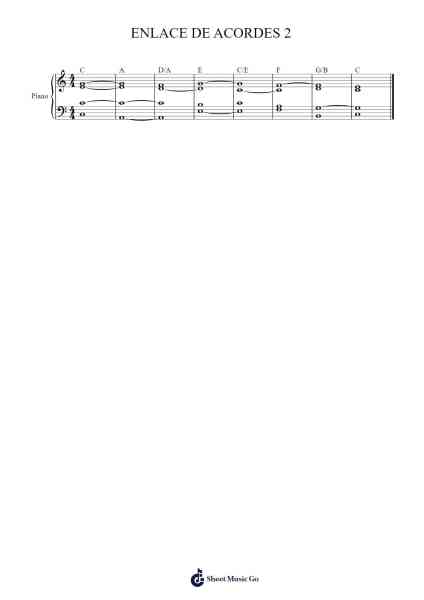 ENLACE DE ACORDES 2 Sheet Music by -Arr.Birdco Osnel