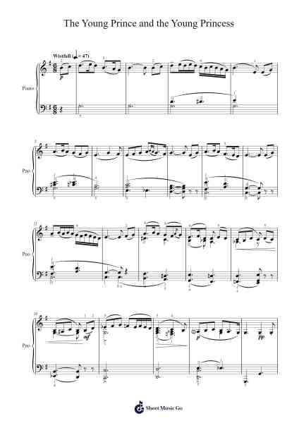 Scheherazade, Op. 35: III. The Young Prince and The Young Princess Sheet Music by Nikolay Rimsky-Korsakov-Arr.Hodggrote Yvescole