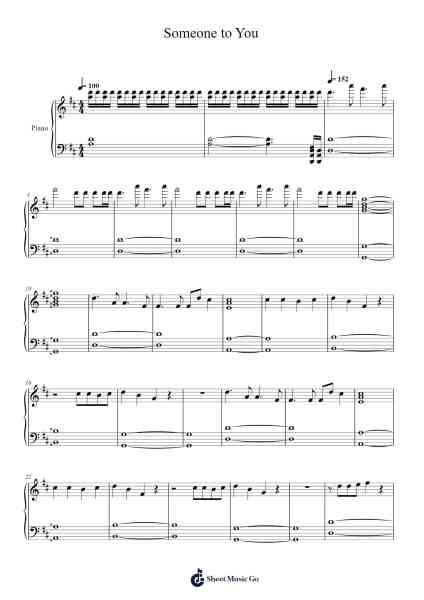 Someone to You Sheet Music by BANNERS-Arr.Fordlome