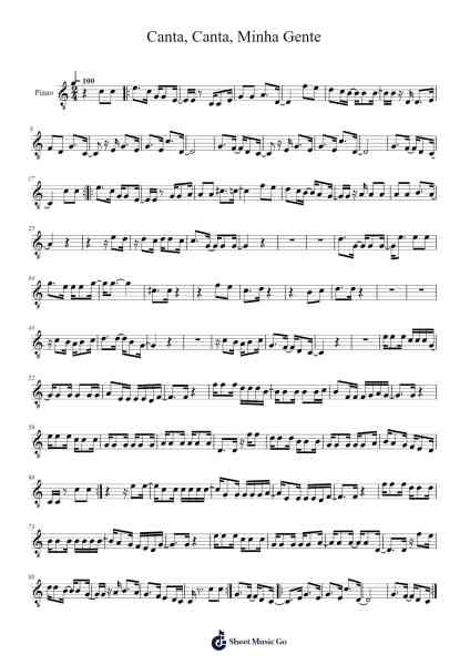 Canta, Canta, Minha Gente Sheet Music by -Arr.Lynzoe Haybob
