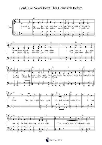 Lord, I've Never Been This Homesick Before Sheet Music by Dottie Rambo-Arr.Manpiers