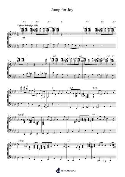 Jump for Joy Sheet Music by Duke Ellington-Arr.Yetkim Vauglvis