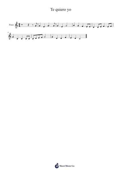 Te quiero yo Sheet Music by Meglouis Gracetus-Arr.Jofield