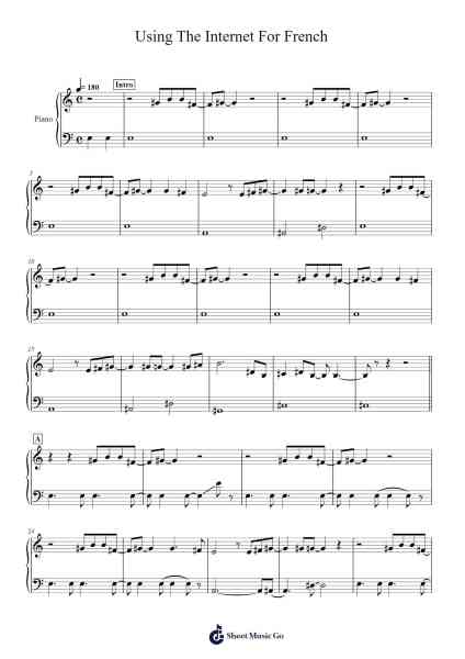 Using The Internet For French Sheet Music by Austin Weber-Arr.Marmo